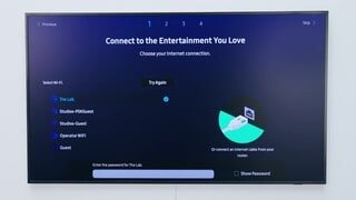 Connecting to Wi-Fi on the 2024 Samsung The Frame TV Video video 0 minutes 49 seconds