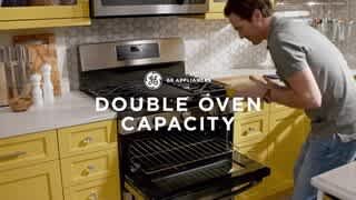 GE Range with Double Oven Capacity video 0 minutes 26 seconds