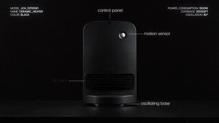 Ceramic Heater with Motion Sensor video 1 minutes 09 seconds