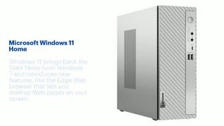 Lenovo IdeaCentre 3 Desktop - Intel Core i5-14400 - 8GB Memory - 256GB SSD Features video 2 minutes 26 seconds