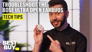 Troubleshooting the Bose Ultra Open Earbuds video 0 minutes 42 seconds