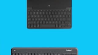 Logitech Slim Folio Keyboard Folio for Apple iPad video 0 minutes 44 seconds
