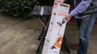 WORX - Cutting Diameter Cordless Grass Trimmer overview video video 1 minutes 55 seconds