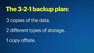 Tech Tips: How to back up data to the cloud. video 5 minutes 56 seconds