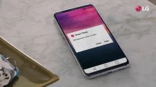 SmartThinQ Door Open Smart App video 0 minutes 22 seconds