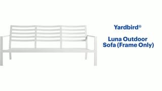 Yardbird - Luna Outdoor Sofa (Frame Only) Features video 0 minutes 47 seconds