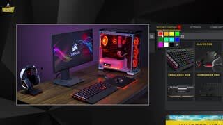 CORSAIR iCue Instant Lighting Feature video 0 minutes 42 seconds