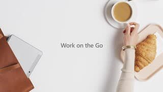 Surface Go 2 - Work on the Go video 0 minutes 14 seconds