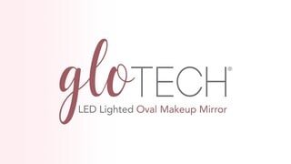 Glo-Tech - Oval Rechargeable LED Mirror I Product Overview I Video video 0 minutes 53 seconds