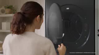 AI Laundry Hub Feature: Easy Reach Control Panel Video video 0 minutes 05 seconds