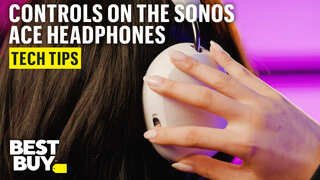 Controls on the Sonos Ace Headphones video 0 minutes 46 seconds