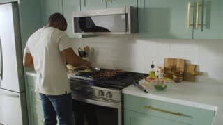 Low Profile Microwave 750 Venting video 0 minutes 15 seconds