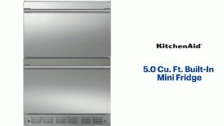 Monogram - 5.0 Cu. Ft. Built-In Mini Fridge Features video 0 minutes 24 seconds