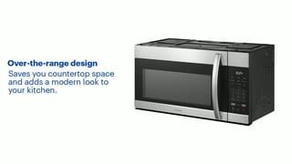 Insignia - 1.7 Cu. Ft. Over-the-Range Microwave Features video 1 minutes 16 seconds