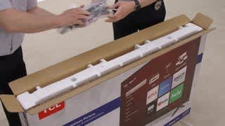 Safely Unbox Your TCL TV video 2 minutes 46 seconds