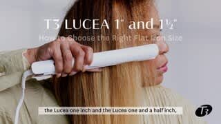 T3 hot Lucea 1 1/2 Flat iron open Box