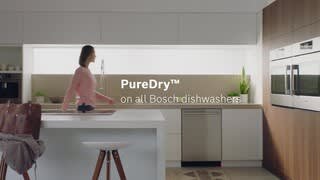Bosch Dishwasher with PureDry Product Demo Video video 0 minutes 28 seconds
