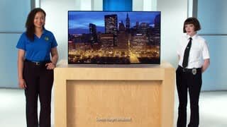 Sony A1E Bravia OLED 4K HDR TV video 1 minutes 07 seconds