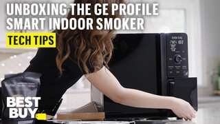 Unboxing the GE Profile Smart Indoor Smoker video 0 minutes 54 seconds
