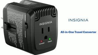 Insignia- All-in-One Travel Converter Features video 0 minutes 38 seconds