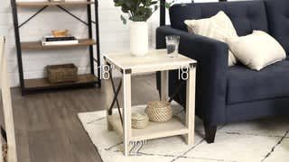 Walker Edison - Accent Side Table - Overview video 0 minutes 28 seconds