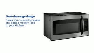 Insignia - 1.6 Cu. Ft. Over-the-Range Microwave Features video 1 minutes 44 seconds