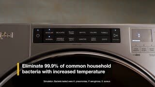 Whirlpool Laundry - Sanitize mode video 0 minutes 35 seconds