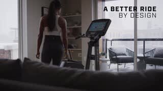 Matrix Fitness U50 Upright Bike overview video video 0 minutes 48 seconds