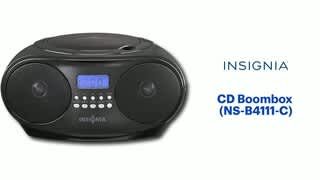 Insignia CD Boombox (NS-B4111-C) Features video 0 minutes 45 seconds