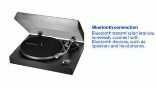 Insignia - Bluetooth Stereo Turntable - Black Features video 1 minutes 43 seconds