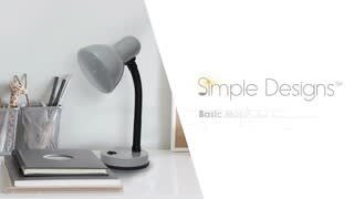 Metal Desk Lamp w/ Flexible Hose-Product Overview video 0 minutes 35 seconds