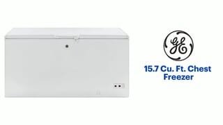 GE 15.7 Cu. Ft. Chest Freezer Features video 0 minutes 45 seconds