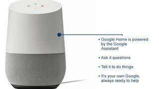 Features: Google Home video 0 minutes 54 seconds
