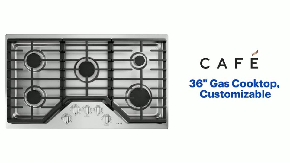 Cafà - 36 Gas Cooktop Features video 1 minutes 41 seconds