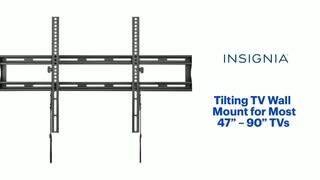 Tilting TV Wall Mount for Most 47" - 90" TVs Features video 1 minutes 18 seconds