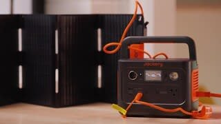 How to Set Up the Jackery Solar Generator 300 Plus video 0 minutes 49 seconds