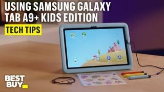 Demo the Samsung Galaxy Tab A9+ Kids Edition video 0 minutes 52 seconds