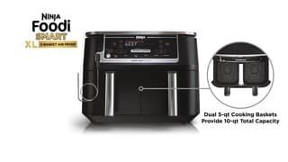 Ninja Foodi XL 2-Basket Air Fryer Overview video 0 minutes 27 seconds