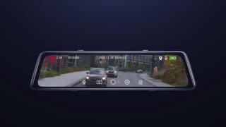 Vantop - 2.5K Mirror Dash Cam - Overview video 0 minutes 45 seconds