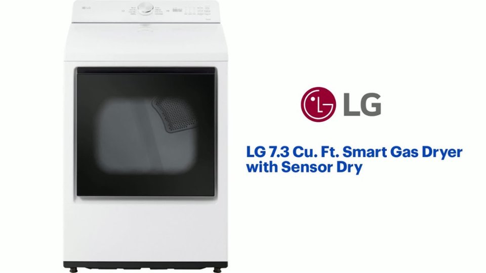 DLG8201_ 7.3 CF Gas Dryer Product Features video 1 minutes 04 seconds