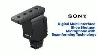 Sony ECMB10 Shotgun Microphone Product Feature Video video 1 minutes 45 seconds