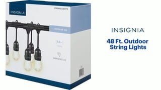 Insignia - 48 Ft. Outdoor String Lights Features video 1 minutes 13 seconds
