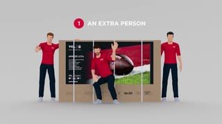 TCL Big Screen Unboxing video video 3 minutes 05 seconds