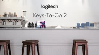 Logitech - Keys To Go 2 - Product Overview video 0 minutes 30 seconds