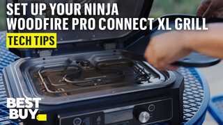 Preparing to Cook with the Ninja Woodfire Pro Connect XL Grill video 0 minutes 59 seconds