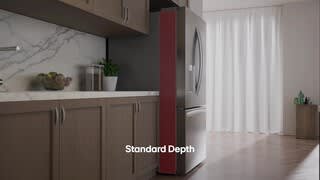 LF24Z6530S LG Zero Clearance Thin Door Refrigerator Video video 1 minutes 20 seconds