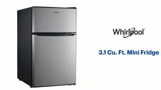 Whirlpool 3.1 cu ft Mini Refrigerator Stainless Steel cheapest WH31S1E