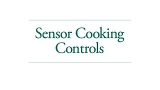 Cafe - Sensor Cooking Controls video 0 minutes 18 seconds