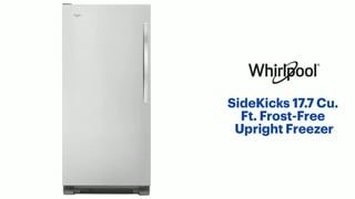 Whirlpool - SideKicks 17.7 Cu. Ft. Frost-Free Upright Freezer Features video 0 minutes 24 seconds