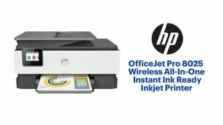 8025 Wireless All-In-One Instant Ink Ready Inkjet video 1 minutes 16 seconds